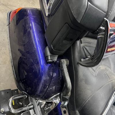 2003 Honda Goldwing with training wheels.