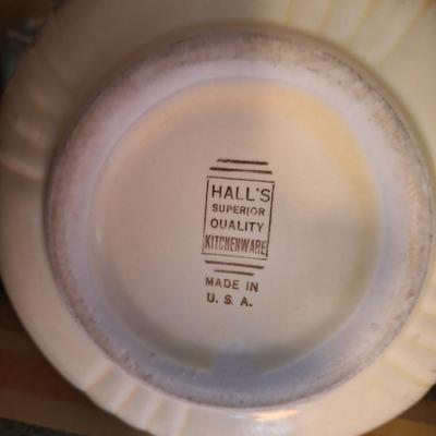 Hall Orange Poppy Bowl