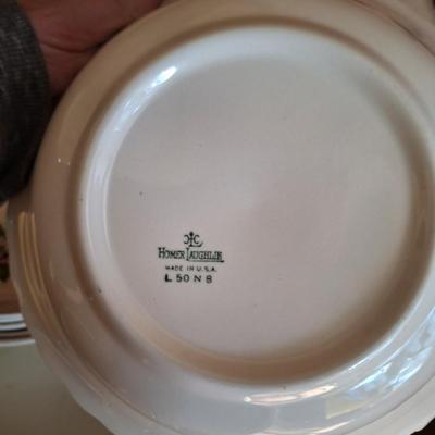 Homer Laughlin plate