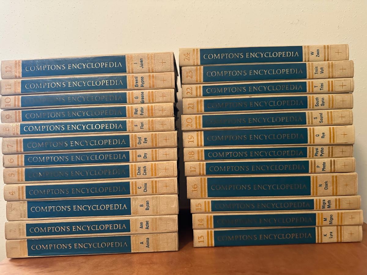 1968 Compton's Encyclopedia Set | EstateSales.org