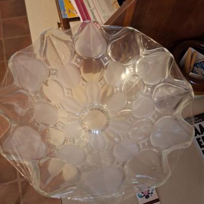 Bohemia Glass Pedastal Candy Dish
