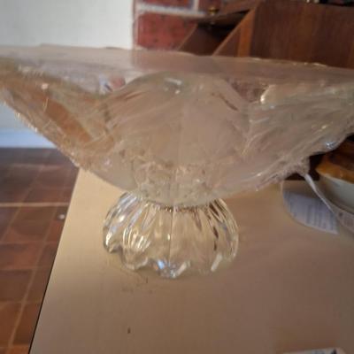 Bohemia Glass Pedastal Candy Dish