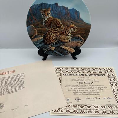 “Great Cats of America” by Lee Cable w/ Certificate of Authenticity