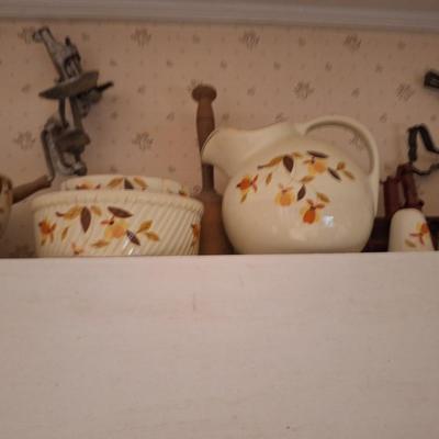 Hall Autumn Leaf set 8 pc