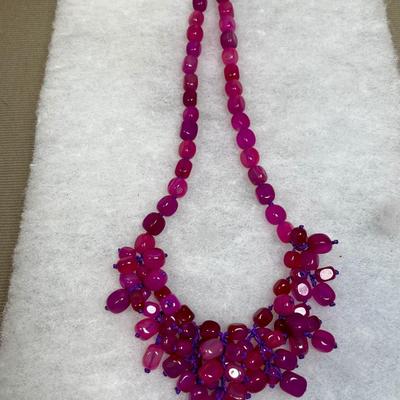 Sale Photo Thumbnail #186: 20-22” adjustable length. Knotted between beads.