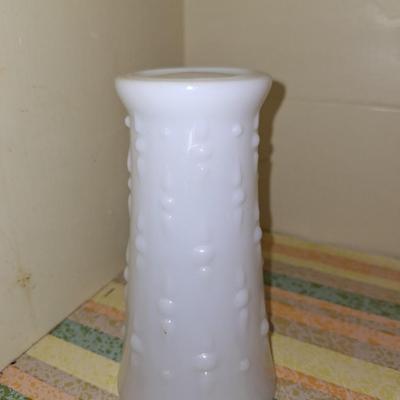 Milk Glass Vase