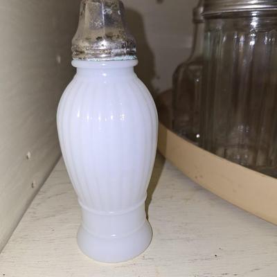 Milk Glass Shaker
