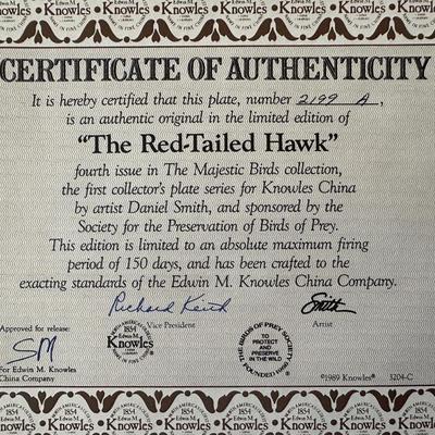 (8) The Majestic Birds Collection by Daniel Smith w/ Certificate of Authenticity
