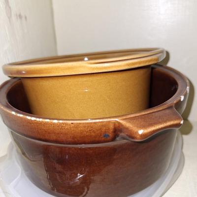 Stoneware soup tureen