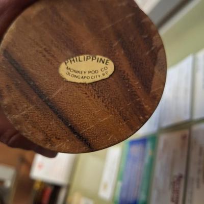 Monkey POd Wood Dish Set