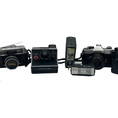 Collection of Vintage Cameras