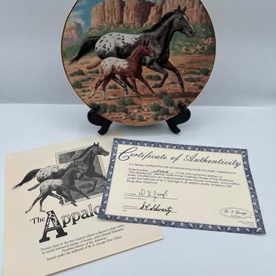 Purebred Horses of the Americas by Donald Swartz w/ Certificate of Authenticity