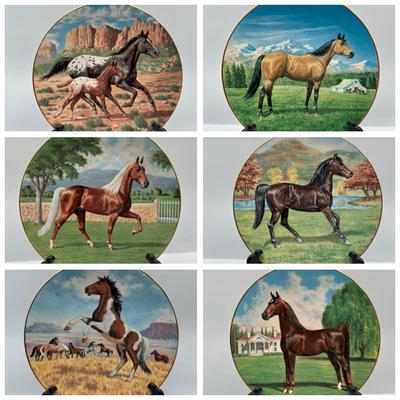 Purebred Horses of the Americas by Donald Swartz w/ Certificate of Authenticity
