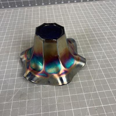 Small Carnival Glass Bowl - ANTIQUE 
