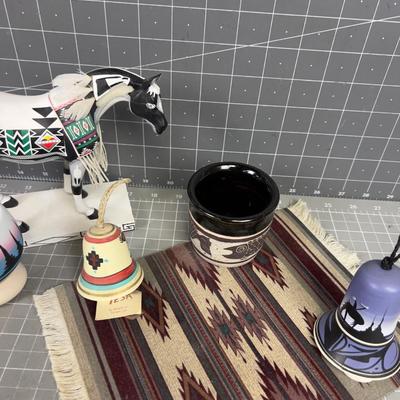 Grouping of Native American Themed Items