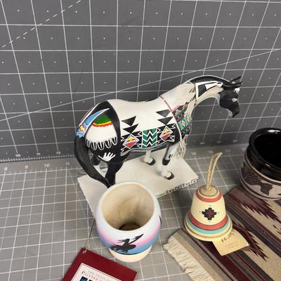 Grouping of Native American Themed Items