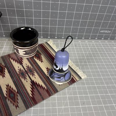 Grouping of Native American Themed Items