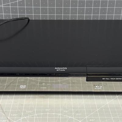 AQUOS, SHARP Blue Ray DVD Player