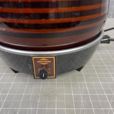 West Bend Fondue or Bean Pot 