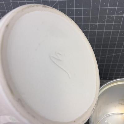Hamilton Beach White Crock Pot 
