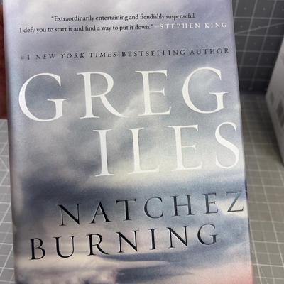4 Greg Iles Hard bound Books