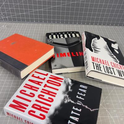 4 Michael Critchen Books