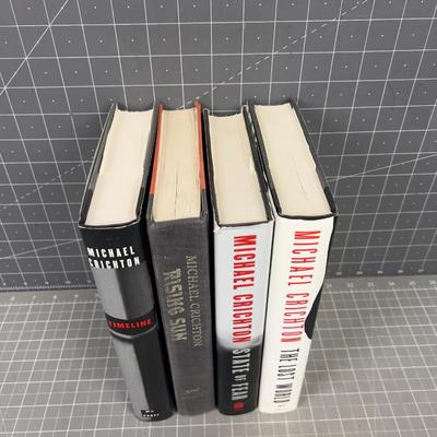 4 Michael Critchen Books