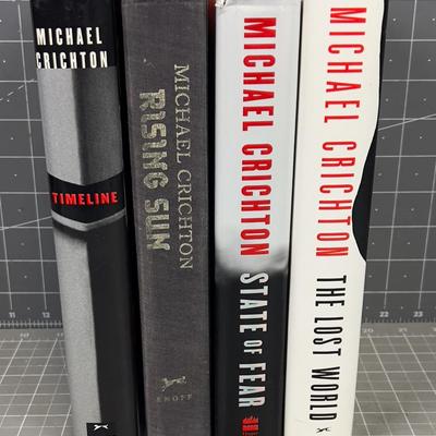 4 Michael Critchen Books