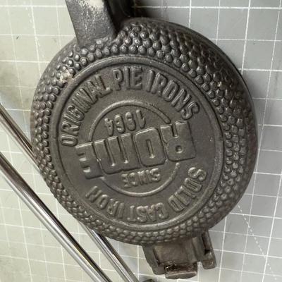 Pie Irons Pair 