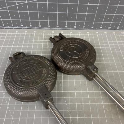 Pie Irons Pair 