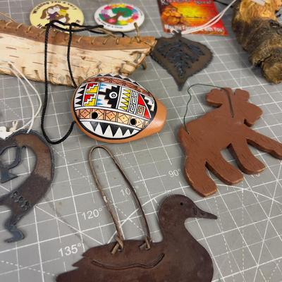 Lot of Rustic Décor' Ornaments  and do das