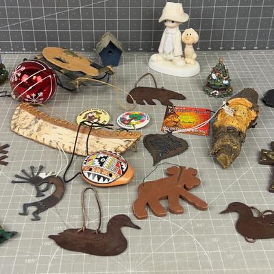 Lot of Rustic Décor' Ornaments  and do das