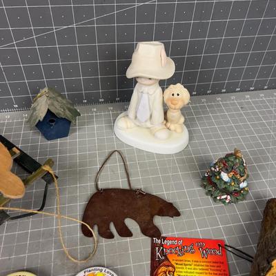 Lot of Rustic Décor' Ornaments  and do das