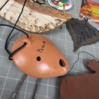 Lot of Rustic Décor' Ornaments  and do das