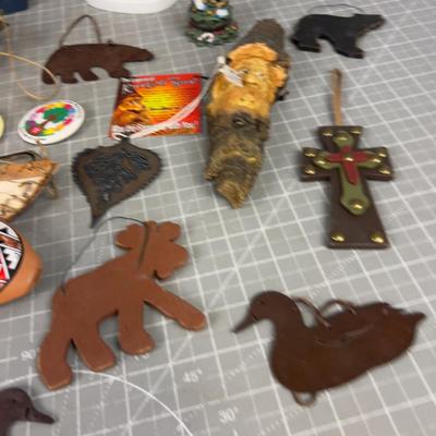 Lot of Rustic Décor' Ornaments  and do das