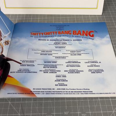 Broadway CHITTY CHITTY BANG BANG Musical Poster and Program dated 2005