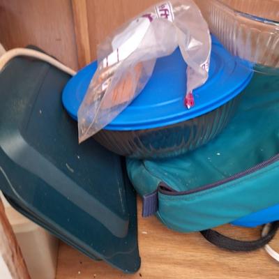 Blue Pyrex Serving Bowl