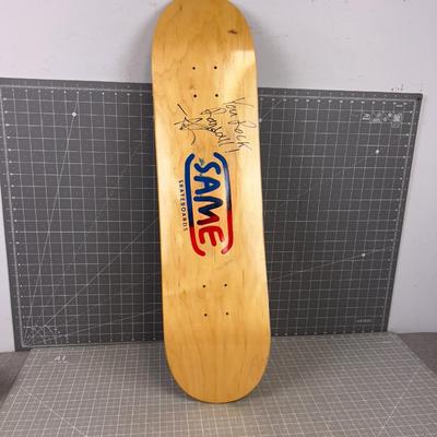 Skate Board Deck Signed 