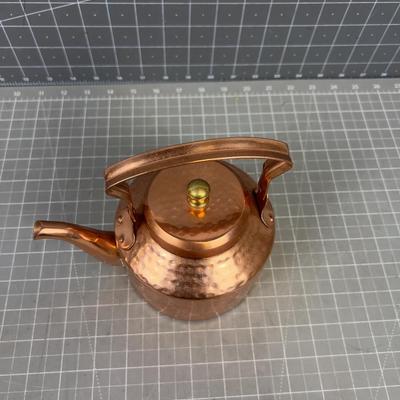 Solid Copper Tea Kettle 