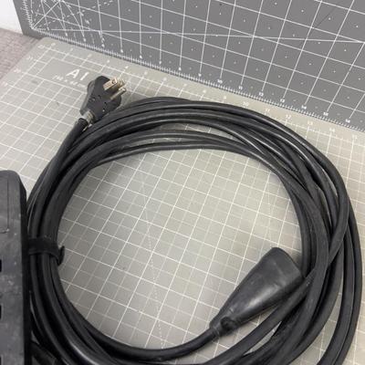 Lot of Extension Cords and Plug Multipliers 