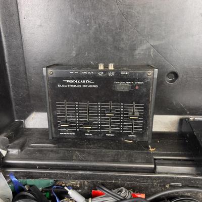 Audio Tech Parts Box, Cable, Mics etc.