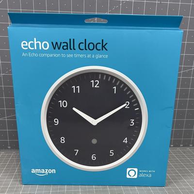 ECHO Wall Clock New (Works with Alexa and everything) 