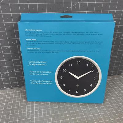ECHO Wall Clock New (Works with Alexa and everything) 