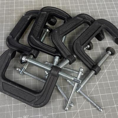 5 HUSKY 3" C Clamps