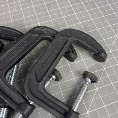 5 HUSKY 3" C Clamps