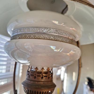 Vtg Nautical Electric Copper Lamp