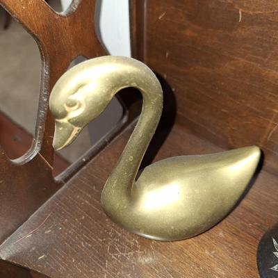 2 Brass Ducks
