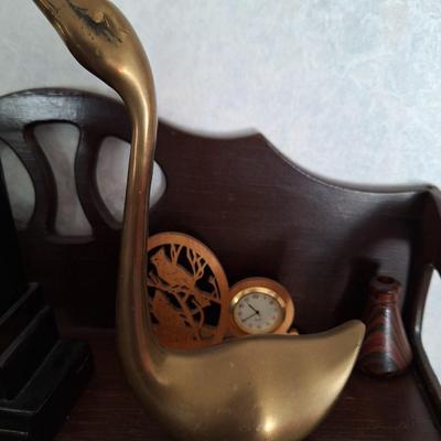 2 Brass Ducks