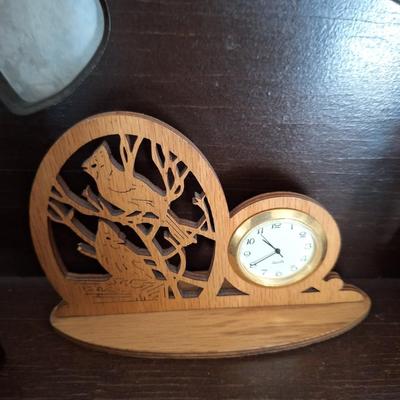 Wood Bird Clock