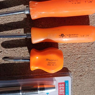 PRECISION SCREWDRIVER SET, 18 PC ALLEN WRENCH, MULTI TOOL AND SNAP-ON STUBBY SCREWDRIVER